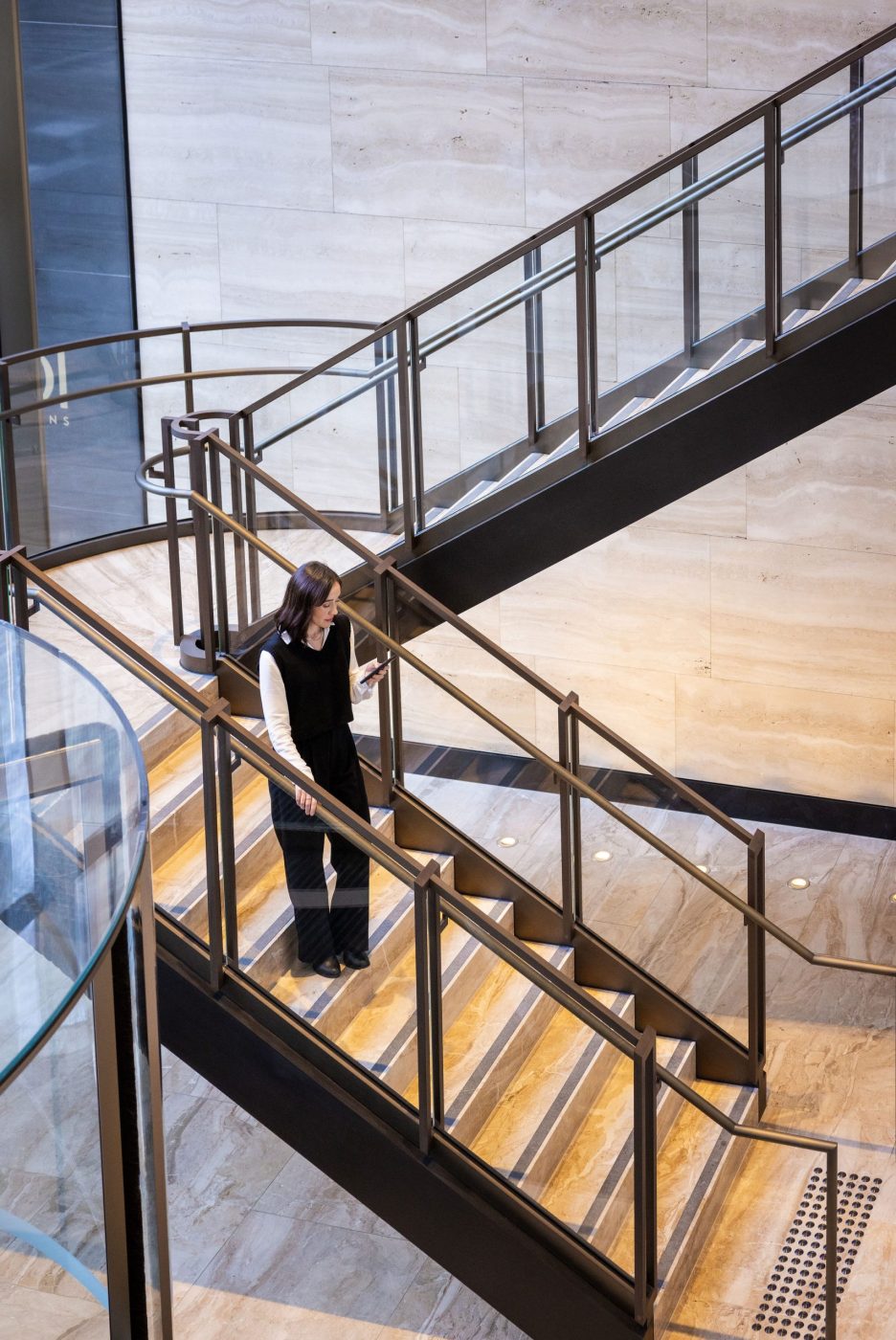 Straight Stair Design | Commercial Melbourne | Active Metal 03