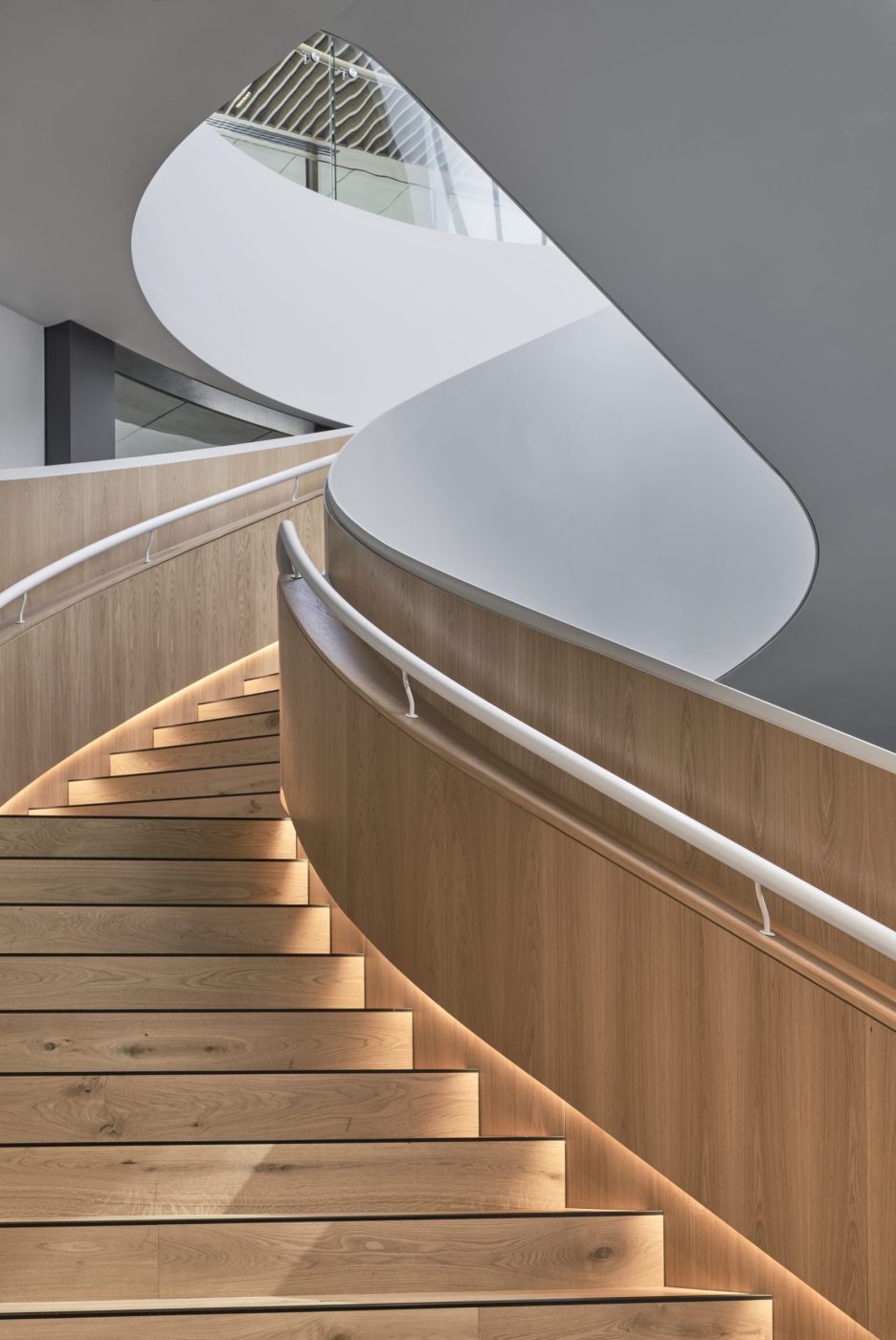 Curved Stair Design | Commercial Melbourne | Active Metal 02